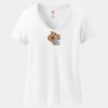 Women's Perfect T Cotton V Neck T Shirt Thumbnail