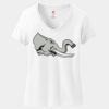 Women's Perfect T Cotton V Neck T Shirt Thumbnail