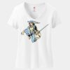 Women's Perfect T Cotton V Neck T Shirt Thumbnail