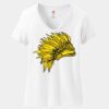 Women's Perfect T Cotton V Neck T Shirt Thumbnail