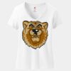 Women's Perfect T Cotton V Neck T Shirt Thumbnail