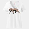 Women's Perfect T Cotton V Neck T Shirt Thumbnail