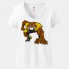 Women's Perfect T Cotton V Neck T Shirt Thumbnail