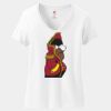 Women's Perfect T Cotton V Neck T Shirt Thumbnail