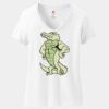 Women's Perfect T Cotton V Neck T Shirt Thumbnail