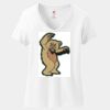 Women's Perfect T Cotton V Neck T Shirt Thumbnail
