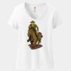Women's Perfect T Cotton V Neck T Shirt Thumbnail