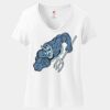 Women's Perfect T Cotton V Neck T Shirt Thumbnail