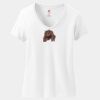 Women's Perfect T Cotton V Neck T Shirt Thumbnail