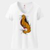 Women's Perfect T Cotton V Neck T Shirt Thumbnail
