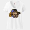 Women's Perfect T Cotton V Neck T Shirt Thumbnail