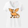 Women's Perfect T Cotton V Neck T Shirt Thumbnail