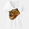 Women's Perfect T Cotton V Neck T Shirt Thumbnail