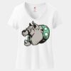 Women's Perfect T Cotton V Neck T Shirt Thumbnail