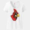 Women's Perfect T Cotton V Neck T Shirt Thumbnail