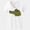 Women's Perfect T Cotton V Neck T Shirt Thumbnail