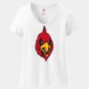 Women's Perfect T Cotton V Neck T Shirt Thumbnail