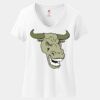 Women's Perfect T Cotton V Neck T Shirt Thumbnail