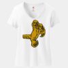 Women's Perfect T Cotton V Neck T Shirt Thumbnail