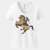 Women's Perfect T Cotton V Neck T Shirt Thumbnail