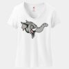 Women's Perfect T Cotton V Neck T Shirt Thumbnail