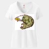 Women's Perfect T Cotton V Neck T Shirt Thumbnail