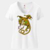 Women's Perfect T Cotton V Neck T Shirt Thumbnail
