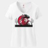 Women's Perfect T Cotton V Neck T Shirt Thumbnail