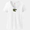 Women's Perfect T Cotton V Neck T Shirt Thumbnail