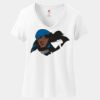 Women's Perfect T Cotton V Neck T Shirt Thumbnail