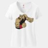 Women's Perfect T Cotton V Neck T Shirt Thumbnail