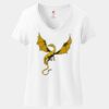 Women's Perfect T Cotton V Neck T Shirt Thumbnail