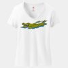 Women's Perfect T Cotton V Neck T Shirt Thumbnail