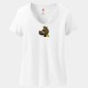 Women's Perfect T Cotton V Neck T Shirt Thumbnail