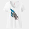 Women's Perfect T Cotton V Neck T Shirt Thumbnail