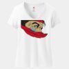 Women's Perfect T Cotton V Neck T Shirt Thumbnail