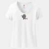 Women's Perfect T Cotton V Neck T Shirt Thumbnail
