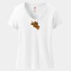 Women's Perfect T Cotton V Neck T Shirt Thumbnail
