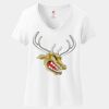 Women's Perfect T Cotton V Neck T Shirt Thumbnail
