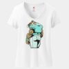 Women's Perfect T Cotton V Neck T Shirt Thumbnail