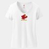 Women's Perfect T Cotton V Neck T Shirt Thumbnail