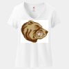Women's Perfect T Cotton V Neck T Shirt Thumbnail