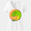 Women's Perfect T Cotton V Neck T Shirt Thumbnail
