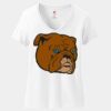 Women's Perfect T Cotton V Neck T Shirt Thumbnail