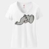 Women's Perfect T Cotton V Neck T Shirt Thumbnail