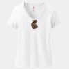 Women's Perfect T Cotton V Neck T Shirt Thumbnail