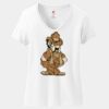 Women's Perfect T Cotton V Neck T Shirt Thumbnail