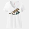 Women's Perfect T Cotton V Neck T Shirt Thumbnail