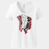 Women's Perfect T Cotton V Neck T Shirt Thumbnail