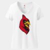 Women's Perfect T Cotton V Neck T Shirt Thumbnail